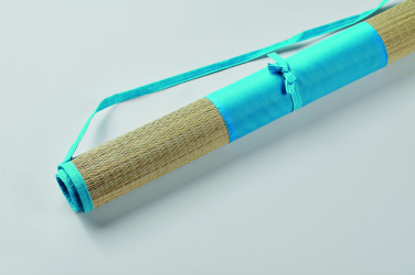 Logo trade promotional gift photo of: Natural straw beach mat