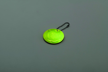 Logotrade advertising products photo of: Round reflective keyring