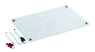 Logo trade corporate gift photo of: Magnetic acrylic planner