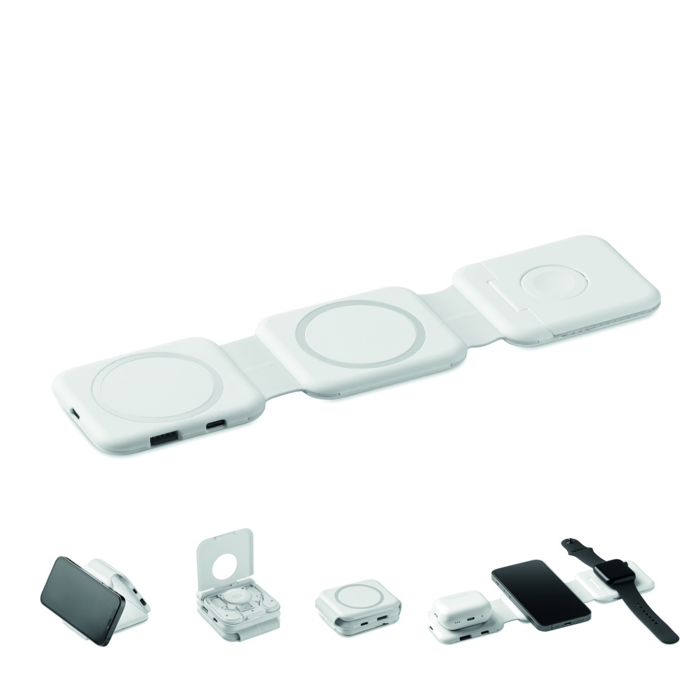 Logo trade promotional products image of: Foldable charging station
