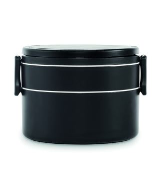 Logo trade promotional merchandise photo of: PP two-tier lunch box 950 ml