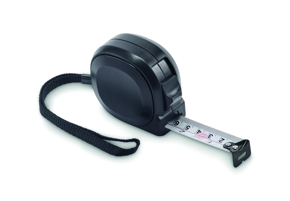 Logo trade promotional merchandise image of: Measuring tape 5M