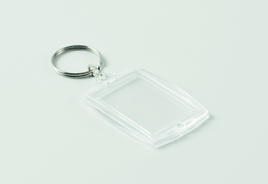 Logotrade promotional item picture of: Classic acrylic keyring