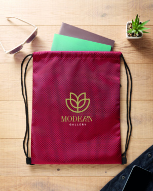 Logotrade promotional item image of: Drawstring bag in 420D RPET