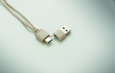 Logo trade promotional gifts image of: Cable set in case