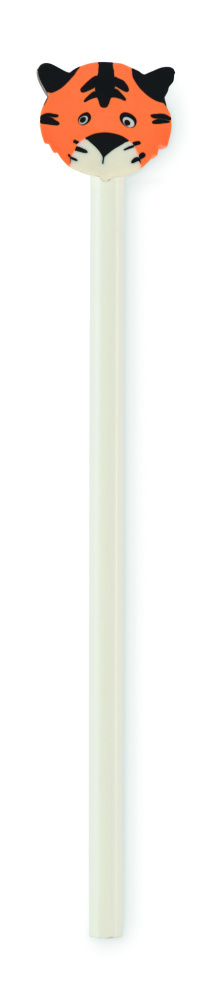 Logo trade advertising products picture of: Wooden pencil in animal shape