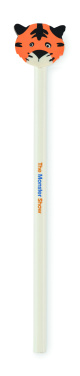 Logotrade promotional product image of: Wooden pencil in animal shape