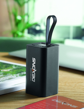 Logo trade promotional items picture of: Power bank 20.000 mAh