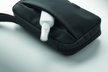 Logotrade promotional giveaway picture of: Toiletry bag 600D RPET