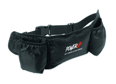Logotrade advertising products photo of: Sports waist bag 420D RPET