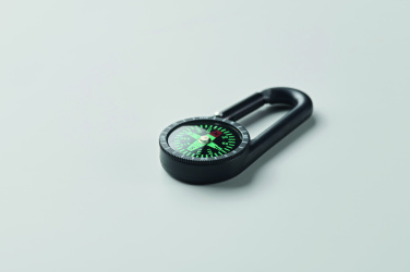 Logotrade corporate gift image of: Outdoor compass with carabiner