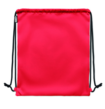 Logotrade promotional gift image of: Large drawstring bag 300D RPET