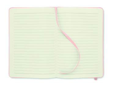 Logo trade promotional merchandise picture of: A5 RPET notebook 80 lined