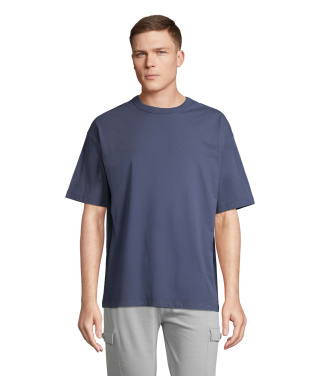 Logo trade promotional giveaways image of: BOXY MEN OVERSIZED T-SHIRT