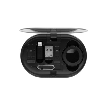 Logo trade promotional product photo of: Chargevix RCS rplastic Multi-functional 60W charging set