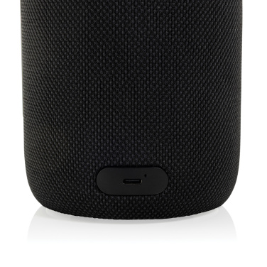 Logo trade promotional merchandise image of: Lux RCS recycled plastic 10W speaker lamp