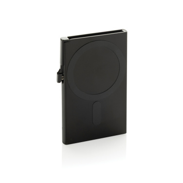 Logo trade promotional items image of: Standard aluminium RFID magnetic phone cardholder