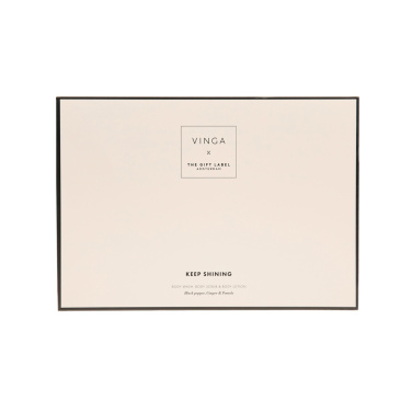 Logo trade promotional gift photo of: VINGA x TGL body care gift set