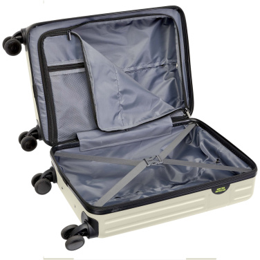 Logo trade business gifts image of: Rover 20" GRS recycled cabin trolley 40L
