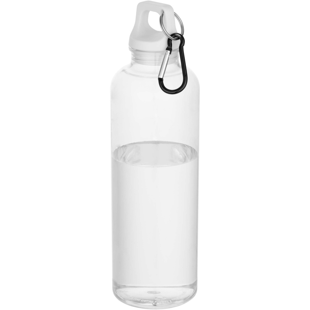 Logotrade promotional items photo of: Oregon 750 ml RCS recycled plastic water bottle with carabiner