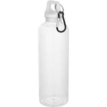 Logo trade promotional gift photo of: Oregon 750 ml RCS recycled plastic water bottle with carabiner