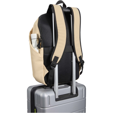 Logo trade promotional merchandise image of: Resi Plus 15" GRS recycled anti-theft backpack 18L