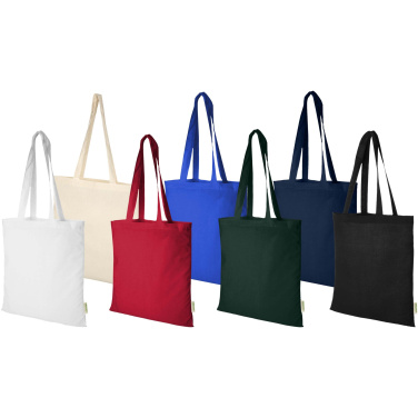 Logo trade promotional items picture of: Odisha 140 g/m² OCS organic tote bag 7L