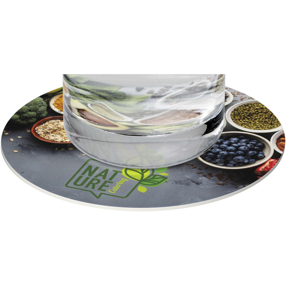 Logo trade promotional gifts picture of: Lumin round coaster