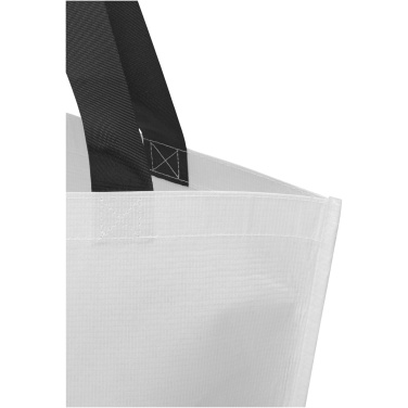 Logo trade promotional merchandise photo of: Duo GRS recycled double-laminated tote bag 18L