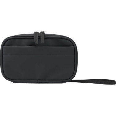 Logo trade promotional gifts image of: Resi Plus GRS recycled tech pouch 1L