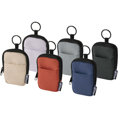 Logo trade promotional merchandise picture of: Byron Clip & Go GRS recycled small pouch 0.2L