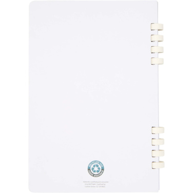 Logo trade business gift photo of: Fil A5 hard cover RCS recycled spiral notebook
