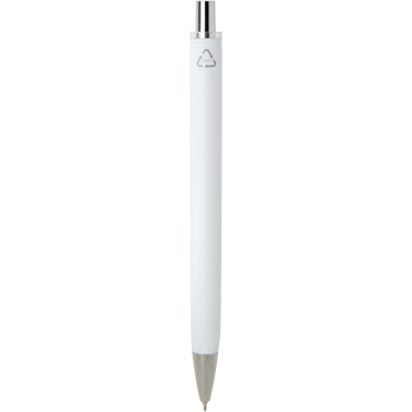 Logotrade corporate gift image of: Feld RCS recycled ballpoint pen with metallic finish (black ink)