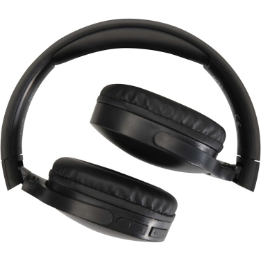 Logotrade promotional item picture of: Ancha recycled plastic over-ear wireless Bluetooth® headset
