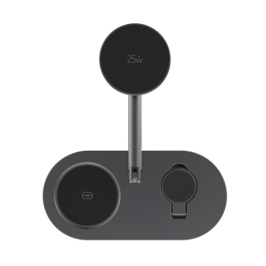 Logo trade promotional giveaway photo of: Quantum RCS ultra-fast 25W Magnetic desk wireless Charger