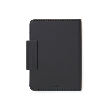 Logo trade promotional items image of: VINGA Baltimore RCS Passport Cover With Finder Dual