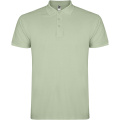 Star short sleeve men's polo, Mist Green