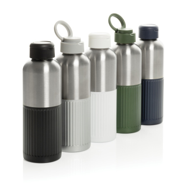 Logotrade promotional gift image of: Ripple RCS R-steel leakproof water bottle with handle 750ML