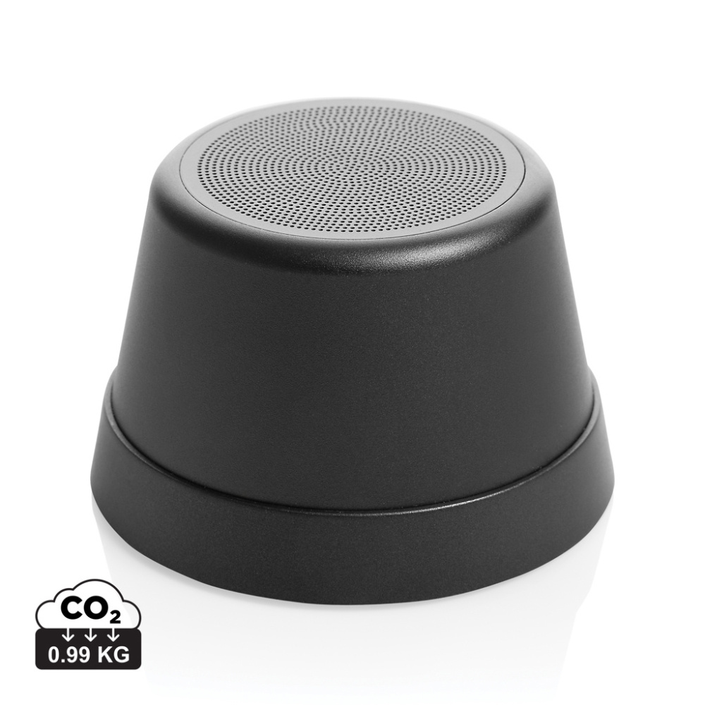 Logo trade promotional gifts image of: Nivio RCS recycled aluminum magnetic 5W Speaker