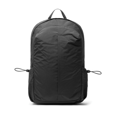 Logo trade promotional item photo of: KENTO URBAN RCS recycled nylon 15.6 inch Backpack with front