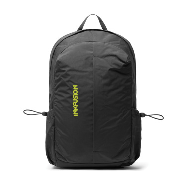 Logotrade advertising product image of: KENTO URBAN RCS recycled nylon 15.6 inch Backpack with front