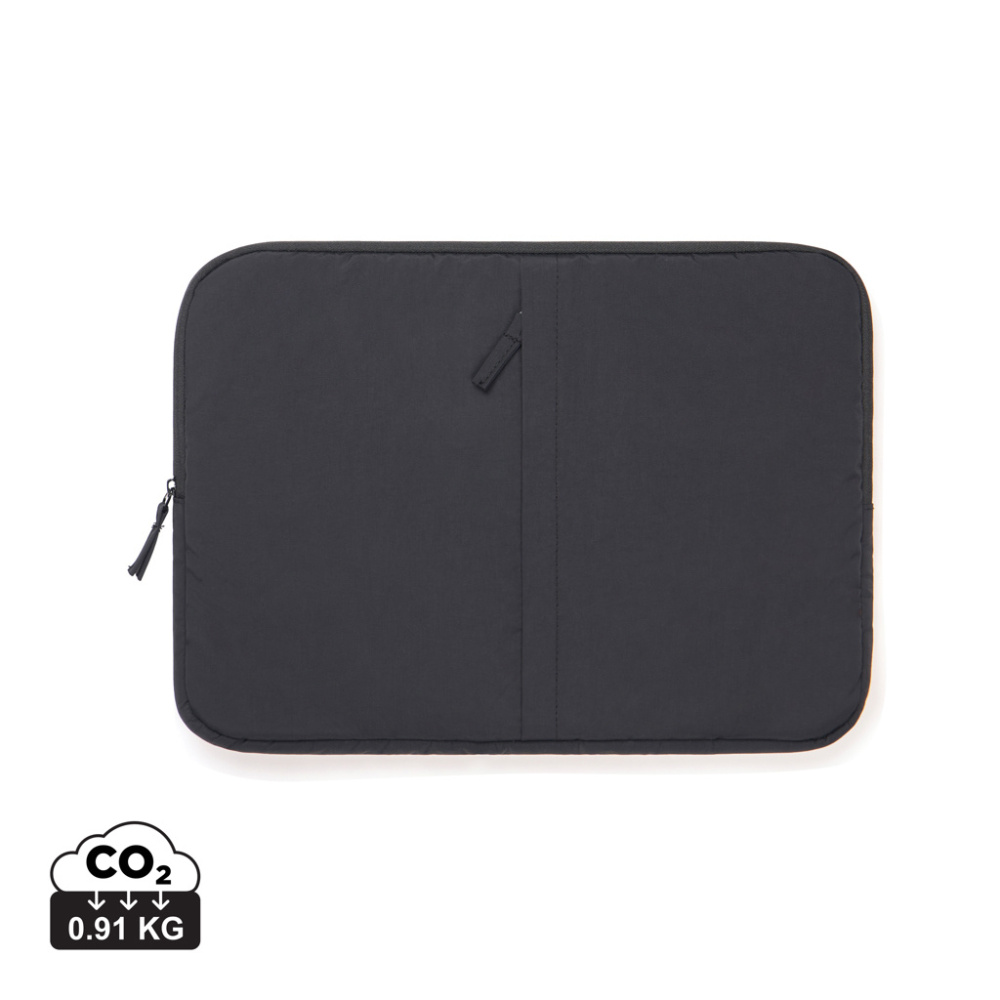 Logotrade promotional item picture of: KENTO URBAN RCS recycled nylon 15.6 inch laptop sleeve
