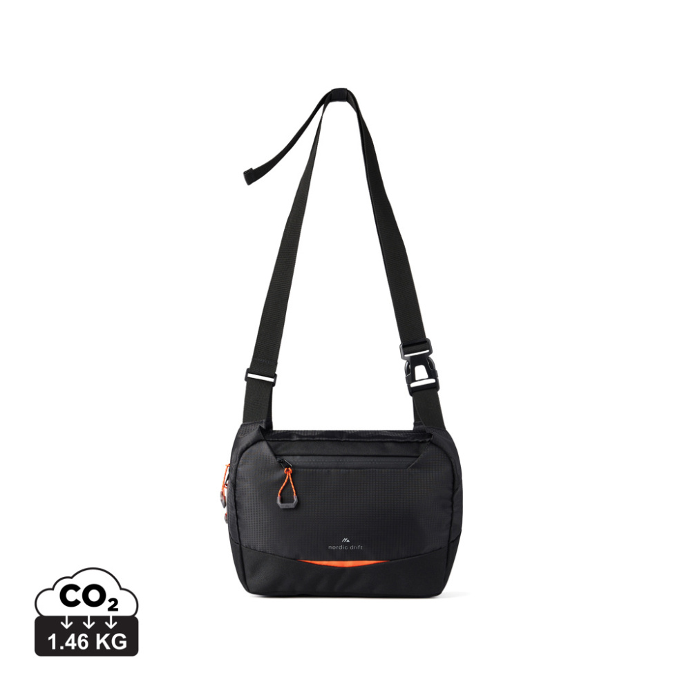Logo trade corporate gifts image of: Nordic Drift Trail RCS Crossbody bag 4L