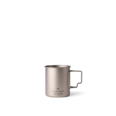 Logo trade corporate gifts image of: Nordic Drift Trail Ultra Light Titanium 450ml Cup
