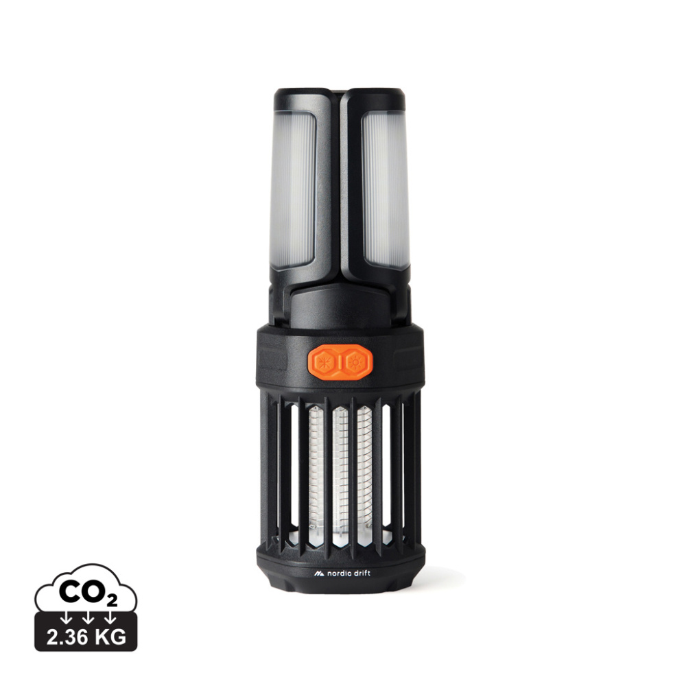 Logo trade advertising product photo of: Nordic Drift Titan Portable mosquito repellent camping light