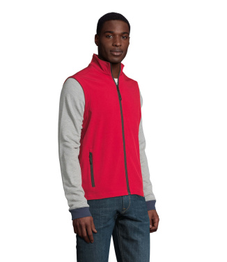 Logo trade promotional gift photo of: RACE BW MEN SOFTSHELL
