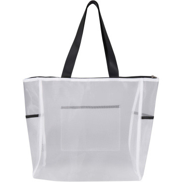 Logo trade promotional giveaways image of: Mesh GRS recycled tote bag 23L