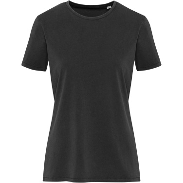 Logotrade business gift image of: Nanaimo 160 g/m2 short sleeve washed women's t-shirt