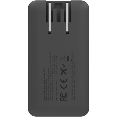 Logotrade promotional merchandise picture of: Xtorm 65W fast travel charger with cable and travel case set
