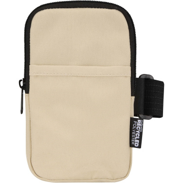 Logo trade promotional products picture of: Byron GRS recycled bottle pouch